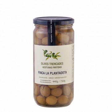 Aceitunas Partidas Plantadeta 500gr